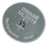 Maxell ML2016 Li-Ion Knopfzellen Akku 3V