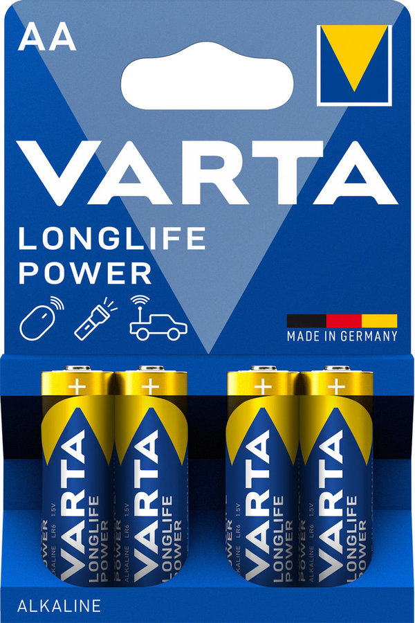 Varta Longlife 4106 Mignonbatterie AA 4er Pack