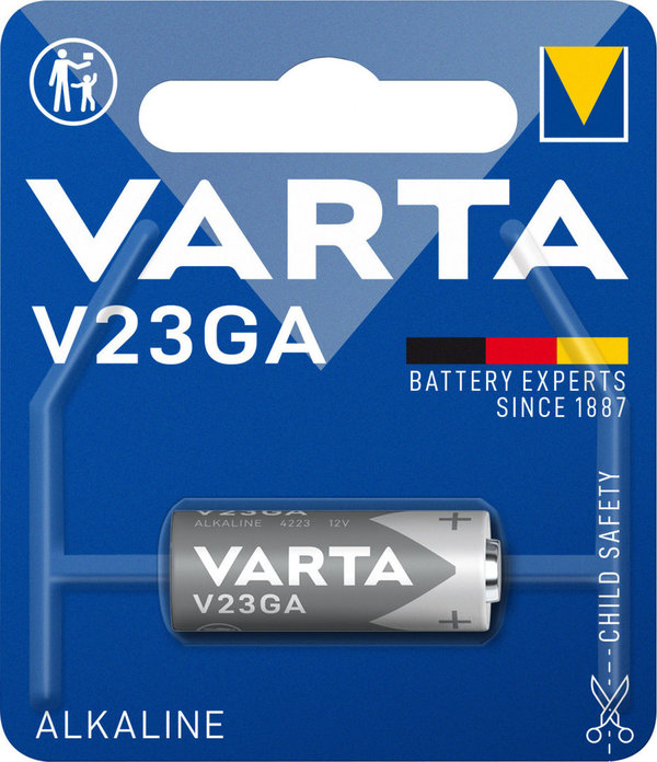 Varta V23GA MN21 LRV08 12V Batterie 1er Blister