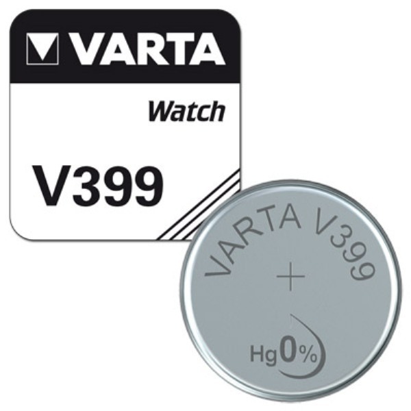 Varta V399 Knopfzelle 1,55V SR927SW, SR57, SR927W
