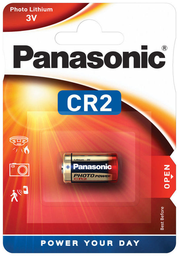 Panasonic CR2 Photo Lithium Batterie 3V - 850mAh