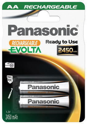 Panasonic Evolta AA Akku 1,2V - 2450mAh