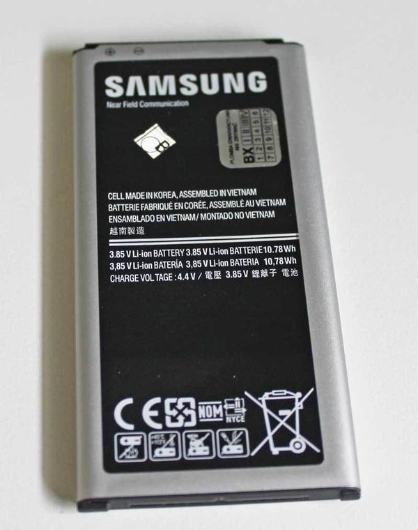 Samsung Akku Galaxy S5 3,7V 2800mAh EB-BG900
