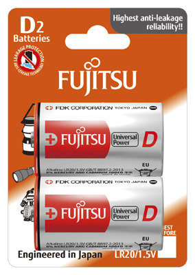Fujitsu LR20 Monobatterie im 2er Blister