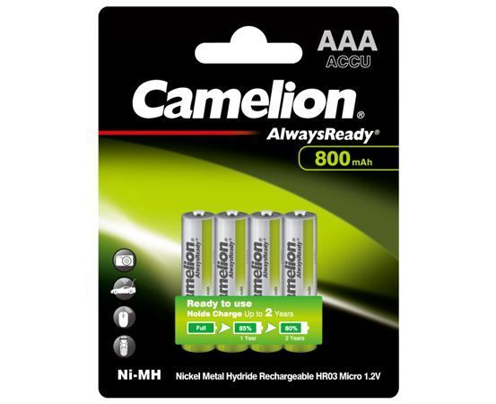 Camelion Always Ready-to-use Micro Akku AAA 1,2V 800mAh