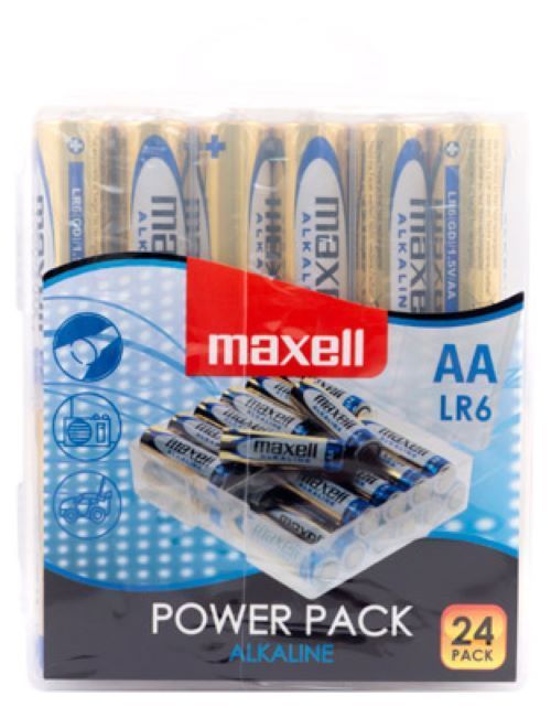 Maxell AA Mignon R06 Batterie 1,5V Alkaline 24er Box